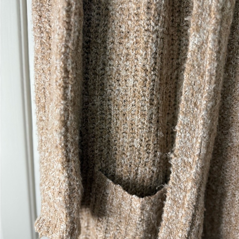 Steve Madden Tan Open-Front Cardigan - Picture 5 of 10
